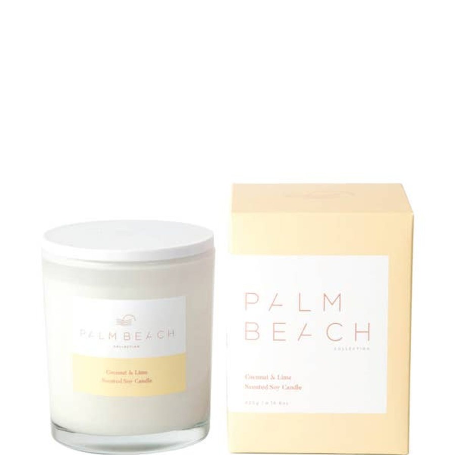 Fragrance Palm Beach Scented Candles | Palm Beach Collection Coconut & Lime 420G Standard Candle