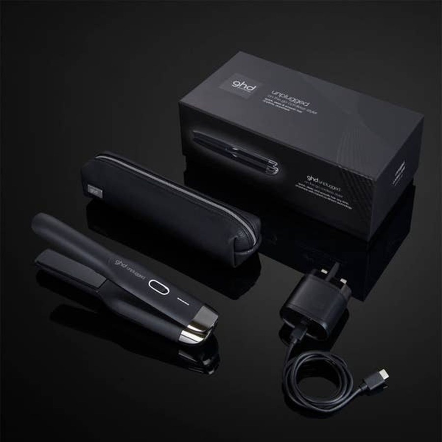 Haircare ghd | Ghd Unplugged Cordless Hair Styler Cordless Flat Iron - Black