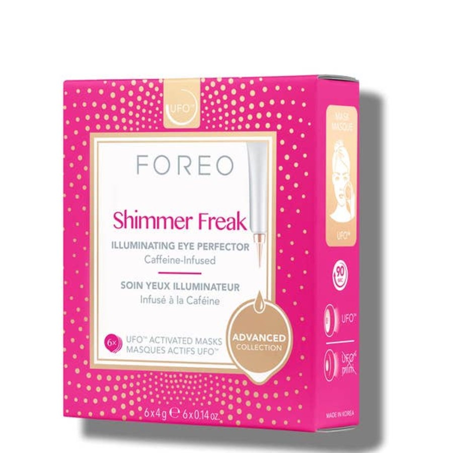 Skincare FOREO | Foreo Shimmer Freak Ufo Illuminating Eye Mask (6 Pack)