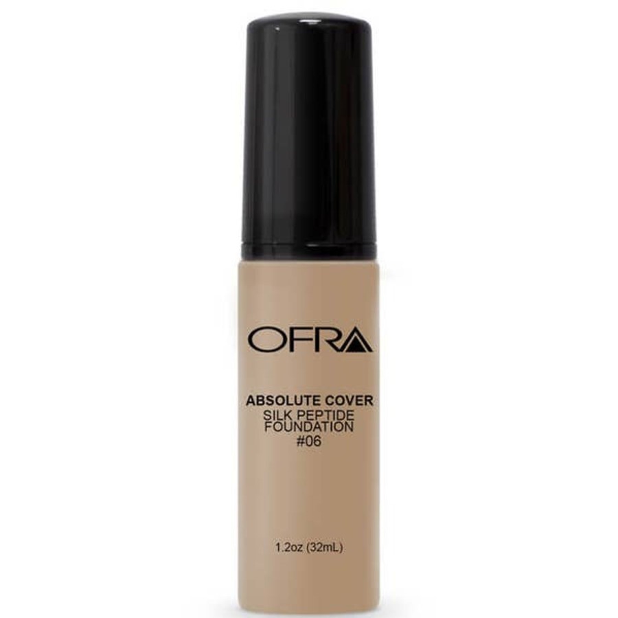 Makeup OFRA Foundations | Ofra Absolute Cover Silk Peptide Foundation - 06 30Ml