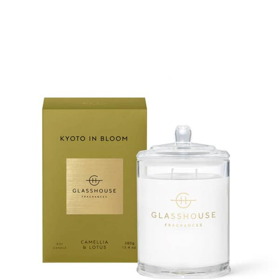 Fragrance Glasshouse Fragrances Scented Candles | Glasshouse Fragrances Kyoto In Bloom Candle 380G