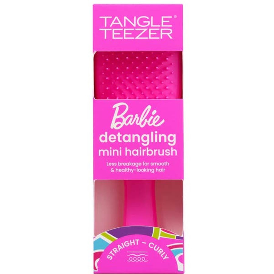 Haircare Tangle Teezer | Tangle Teezer The Ultimate Detangler Mini Brush - Pink Barbie