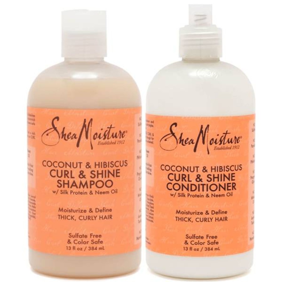 Haircare SheaMoisture | Sheamoisture Shampoo And Conditioner Curly Hair Duo (Worth $47.00)