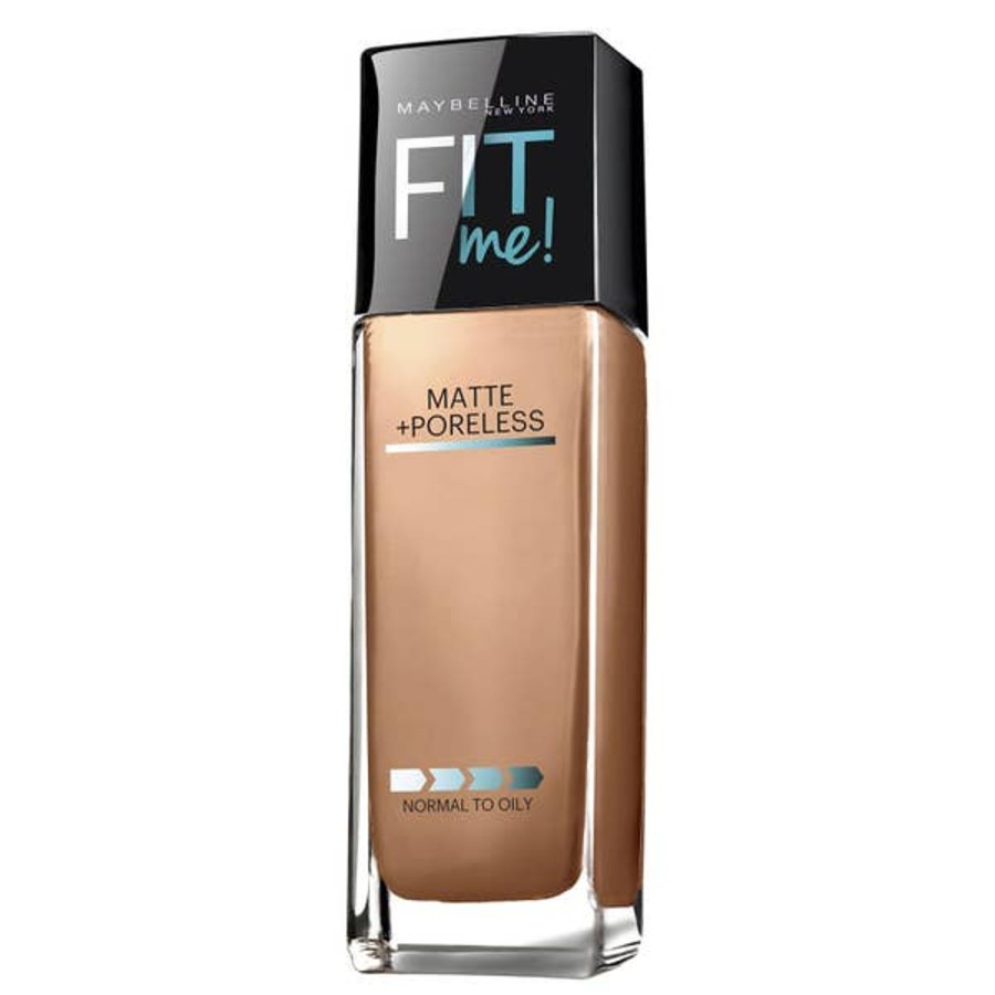 Makeup Maybelline Foundations | Maybelline Fit Me! Matte And Poreless Mattifying Liquid Foundation 30Ml