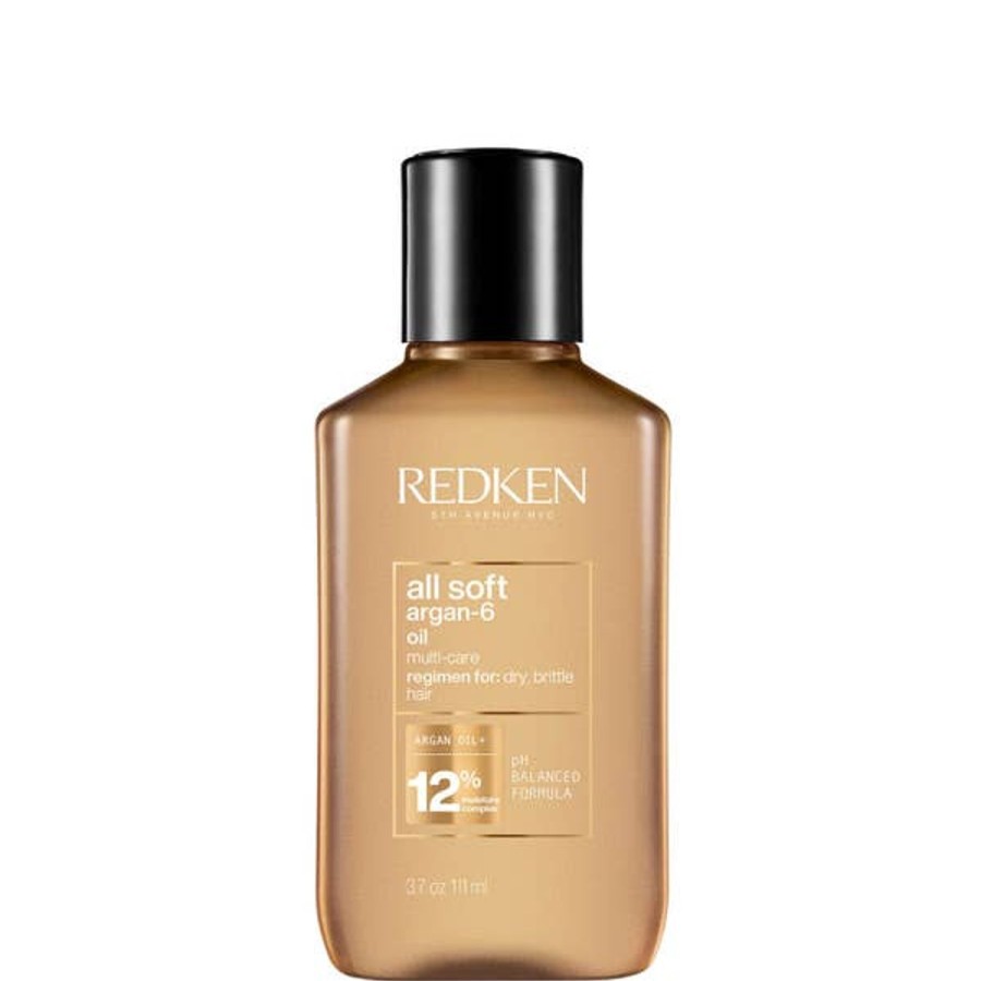 Haircare Redken | Redken All Soft Argan-6 Oil Duo 2 X 111Ml (Worth $102.00)