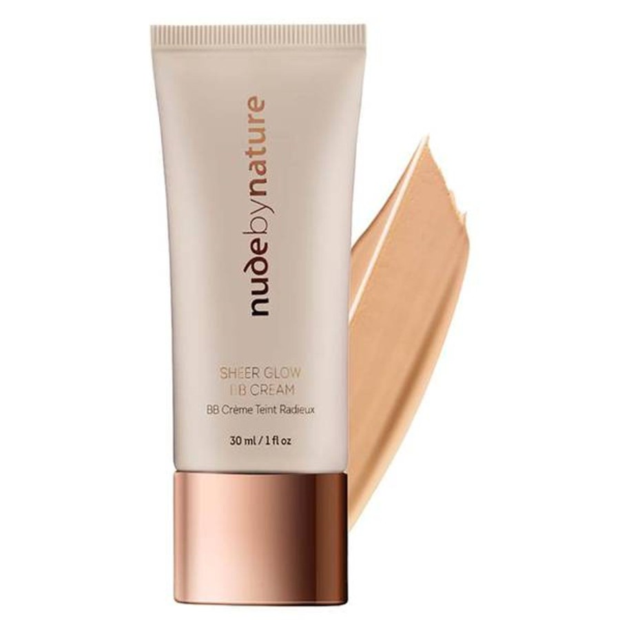 Makeup nude by nature Tinted Moisturisers | Nude By Nature Sheer Glow Bb Cream - 03 Nude Beige 30Ml