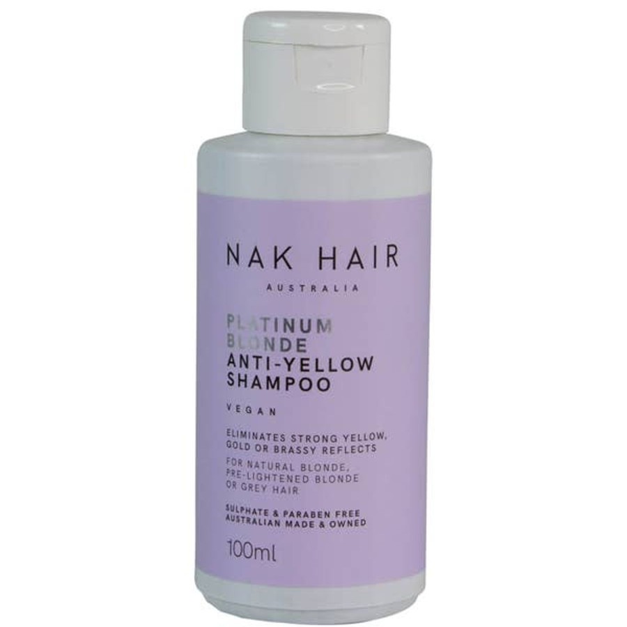 Haircare NAK | Nak Platinum Blonde Anti-Yellow Shampoo 100Ml