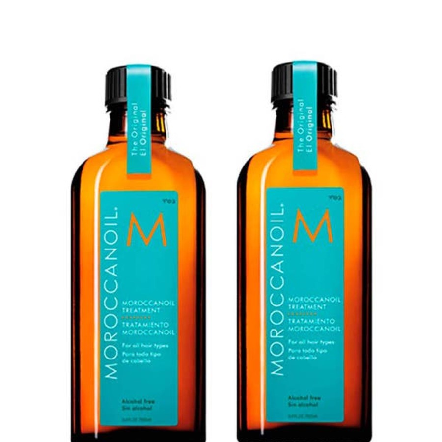 Haircare Moroccanoil | Moroccanoil Original Treatment 100Ml Duo (Worth $149.90)