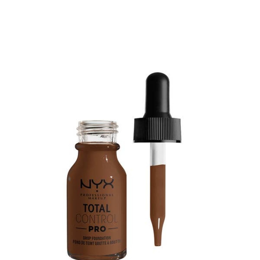 Makeup NYX Professional Makeup Foundations | Nyx Professional Makeup Total Control Pro Drop Controllable Coverage Foundation 13Ml