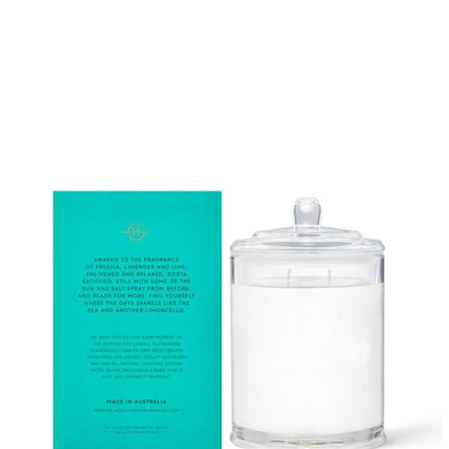 Fragrance Glasshouse Fragrances Scented Candles | Glasshouse Fragrances Lost In Amalfi Candle 380G