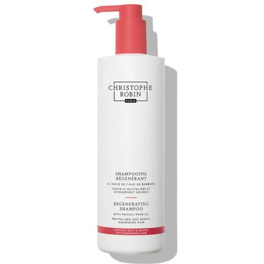 Haircare Christophe Robin | Christophe Robin Regenerating Shampoo With Prickly Pear Oil 500Ml