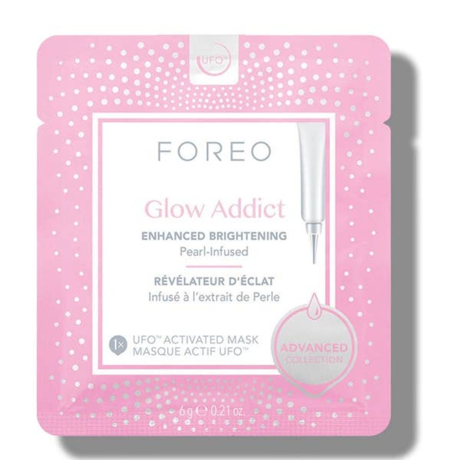 Skincare FOREO | Foreo Glow Addict Ufo/Ufo Mini Brightening Face Mask (6 Pack)