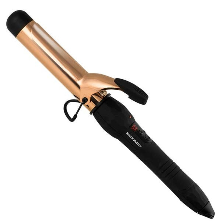 Haircare Silver Bullet | Silver Bullet Fastlane Titanium 32Mm Curling Iron - Rose Gold