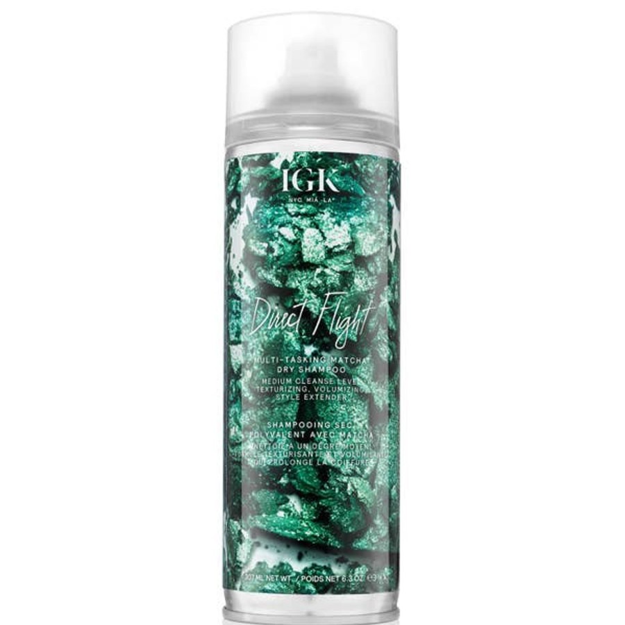 Haircare IGK | Igk Direct Flight Multi-Tasking Matcha Dry Shampoo 307Ml