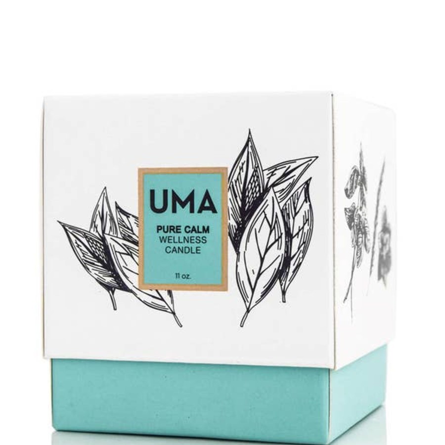 Fragrance Uma Oils Scented Candles | Uma Oils Pure Calm Wellness Candle