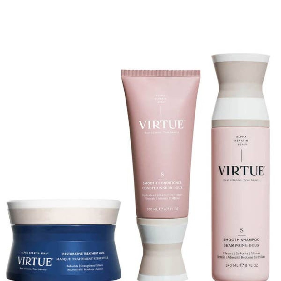 Haircare VIRTUE | Virtue Smooth Restorative Treatment Set (Worth $223.00)