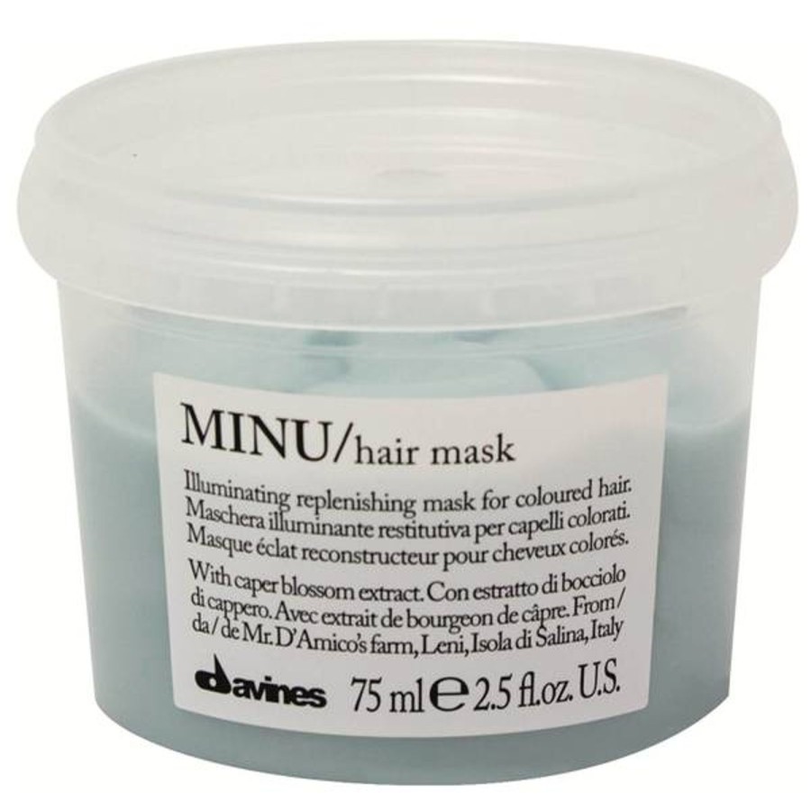 Haircare Davines | Davines Minu Illuminating Hair Mask 75Ml