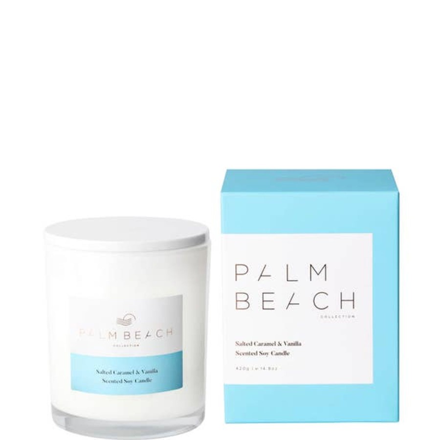 Fragrance Palm Beach Scented Candles | Palm Beach Collection Salted Caramel & Vanilla 420G Standard Candle