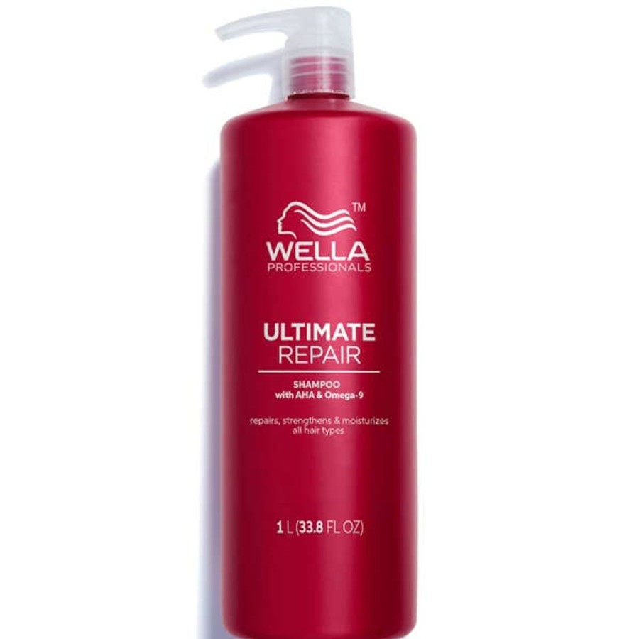 Haircare Wella Professionals Care | Wella Professionals Care Ultimate Repair - Pump Shampoo 1L