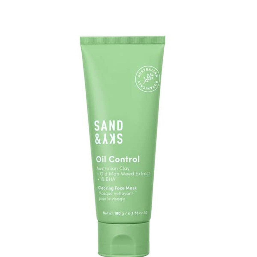 Skincare Sand & Sky | Sand & Sky Oil Control Clearing Face Mask 100G