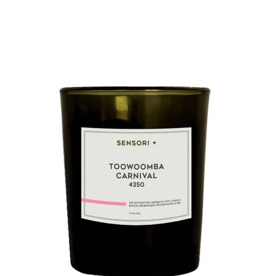 Fragrance SENSORI+ Floral Fragrance | Sensori+ Air Detoxifying Aromatic Soy Candle - Toowoomba Carnival 60G