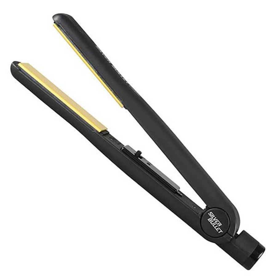 Haircare Silver Bullet | Silver Bullet Bestie 25Mm Straighteners - Black