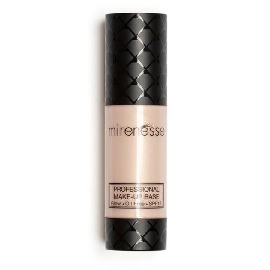 Spf & Tan mirenesse | Mirenesse Glow Booster Professional Makeup Spf15 Base And Brush