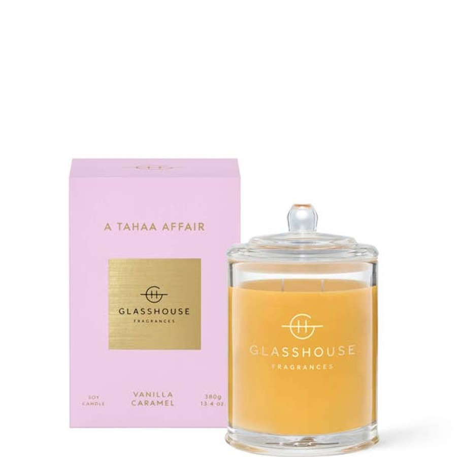 Fragrance Glasshouse Fragrances For Her | Glasshouse Fragrances A Tahaa Affair Candle 380G