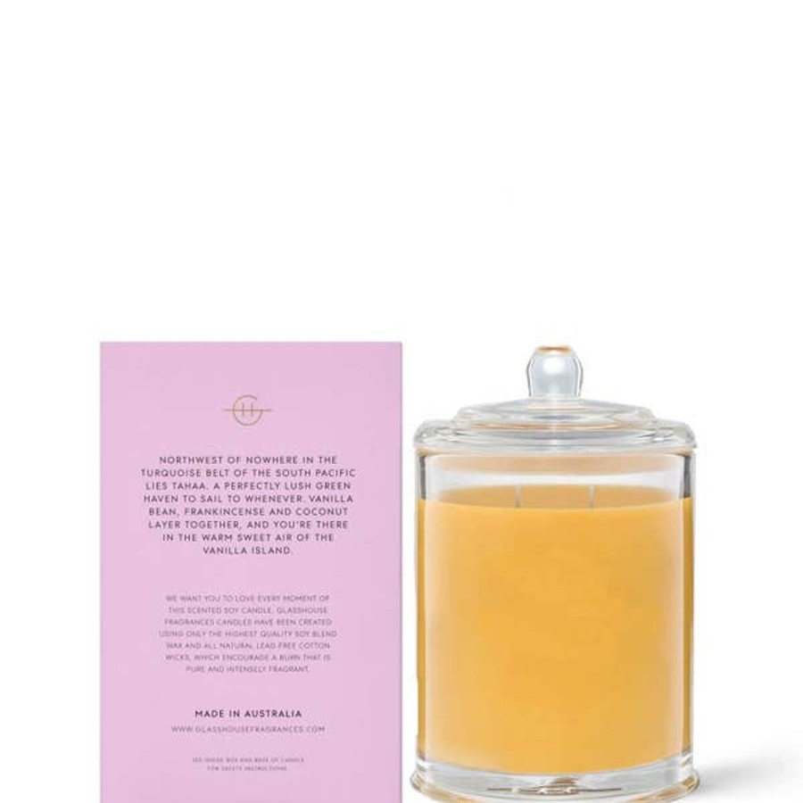 Fragrance Glasshouse Fragrances For Her | Glasshouse Fragrances A Tahaa Affair Candle 380G