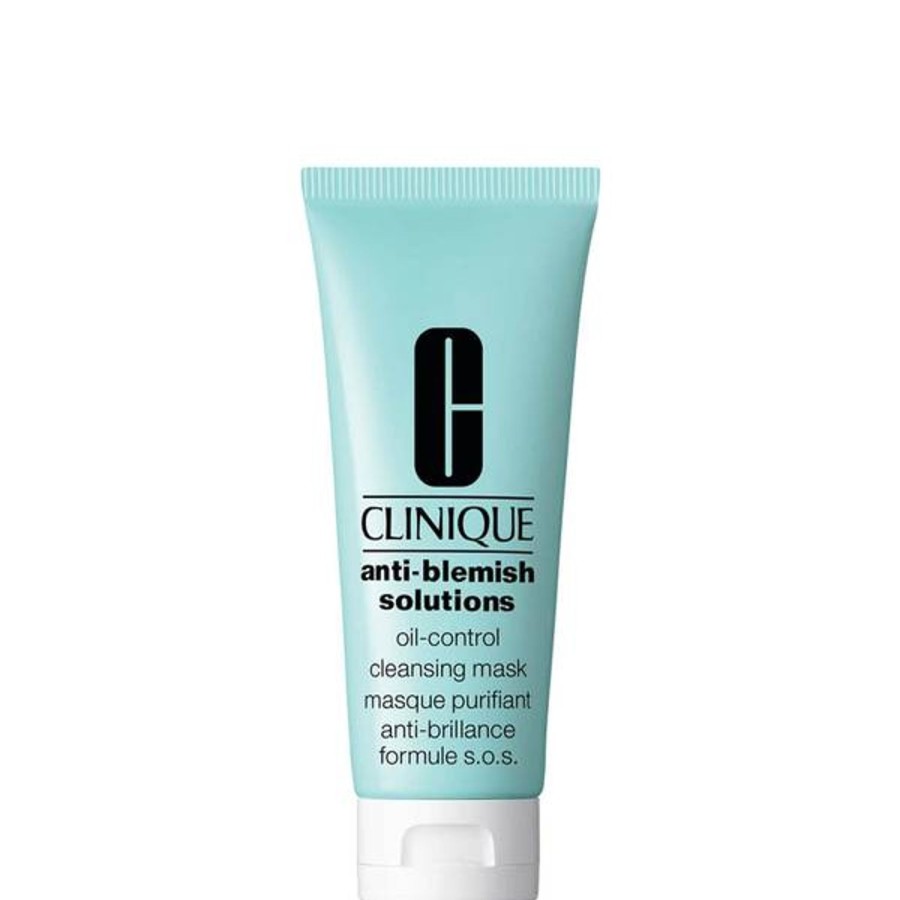 Men Clinique Cleansers | Clinique Anti Blemish Solutions Oil-Control Cleansing Mask 100Ml