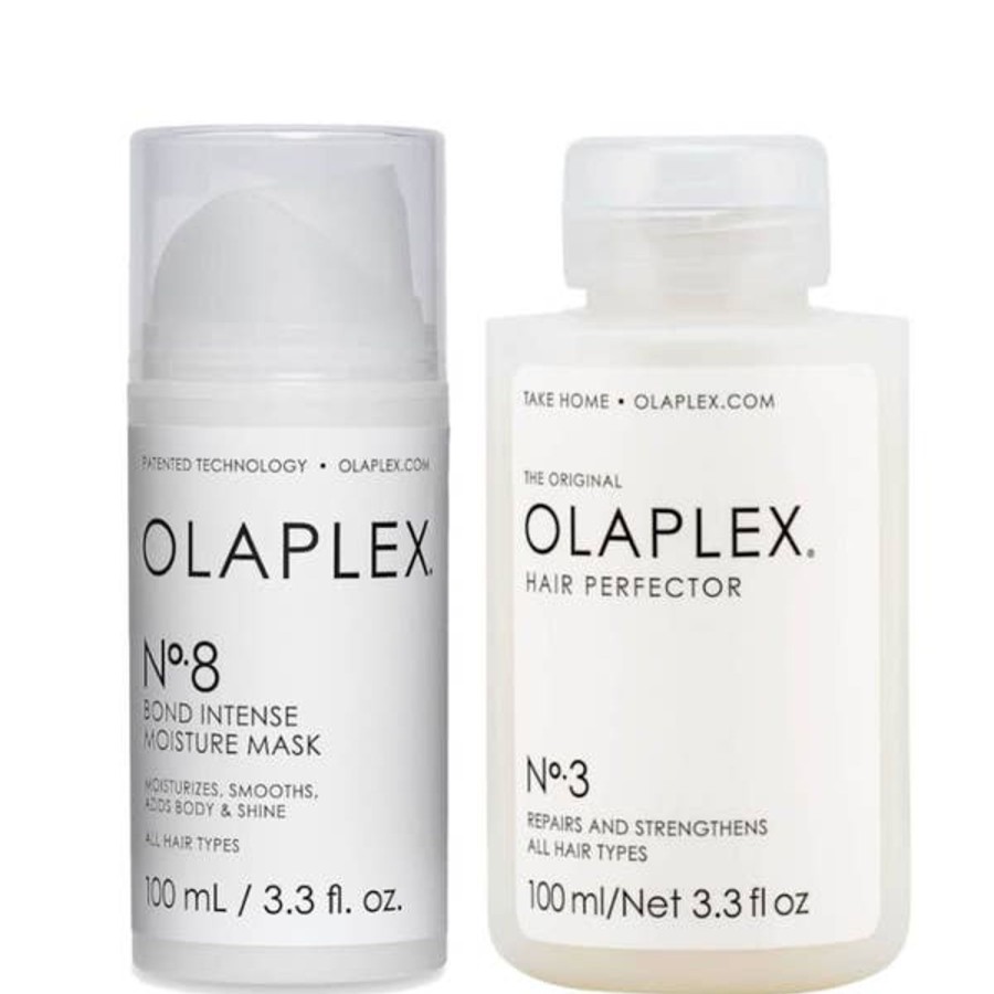 Haircare Olaplex | Olaplex Bond Repair Treatment And Moisture Mask Bundle (Worth $108.00)