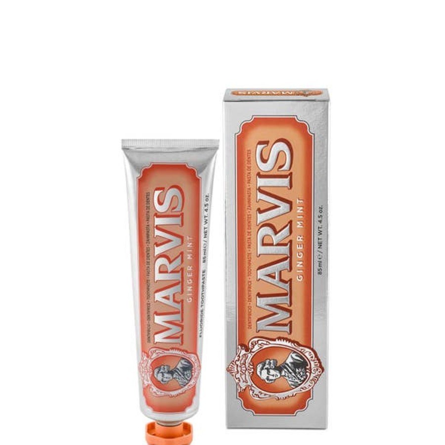 Personal Care Marvis | Marvis Ginger Mint Toothpaste 85Ml