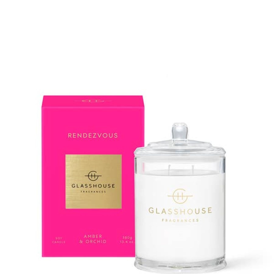 Fragrance Glasshouse Fragrances Scented Candles | Glasshouse Fragrances Rendezvous Candle 380G