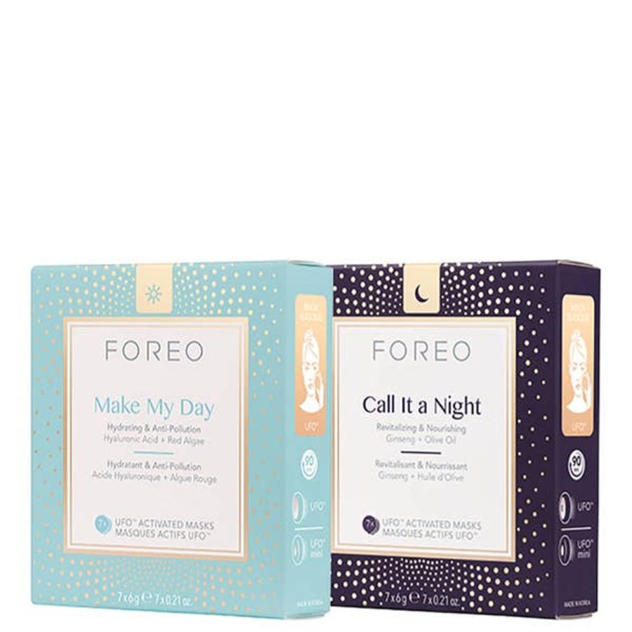 Skincare FOREO | Foreo Day And Night Mask Kit (2 X 7 Pack)