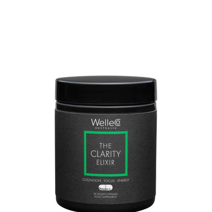 Men WelleCo Supplements | Welleco The Clarity Elixir - 60 Capsules Uk/Eu