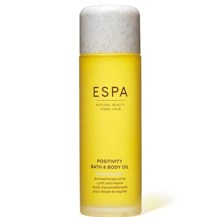 Men ESPA Oils | Espa Positivity Bath And Body Oil 100Ml