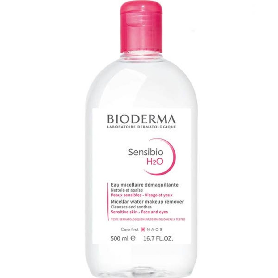 Skincare Bioderma | Bioderma Sensibio H2O Soothing Micellar Water Cleanser For Sensitive Skin 500Ml