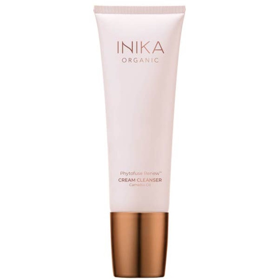 Skincare INIKA | Inika Organic Phytofuse Renew Cream Cleanser 100Ml