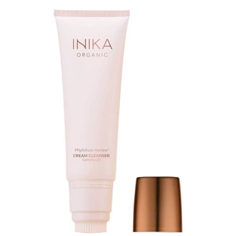 Skincare INIKA | Inika Organic Phytofuse Renew Cream Cleanser 100Ml