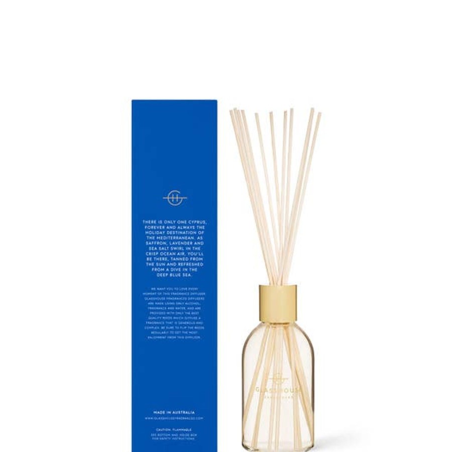 Fragrance Glasshouse Fragrances Diffusers & Oils | Glasshouse Fragrances Diving Into Cyprus Diffuser 250Ml