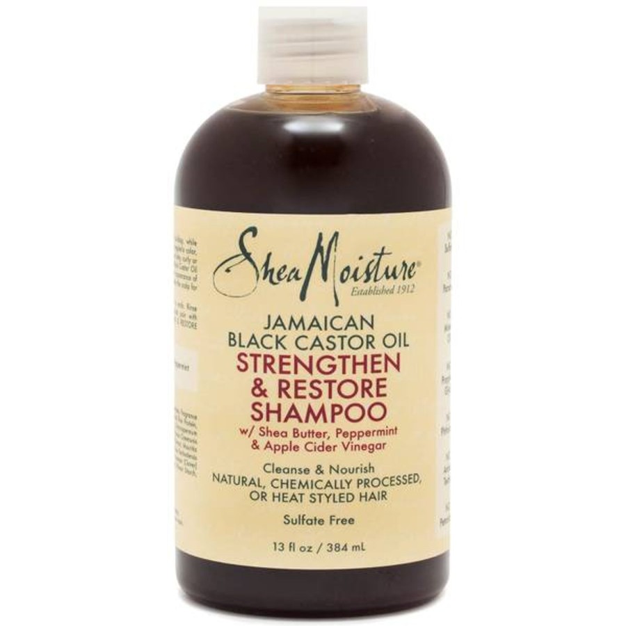 Haircare SheaMoisture | Sheamoisture Jamaican Black Castor Oil Strengthen And Restore Shampoo 384Ml