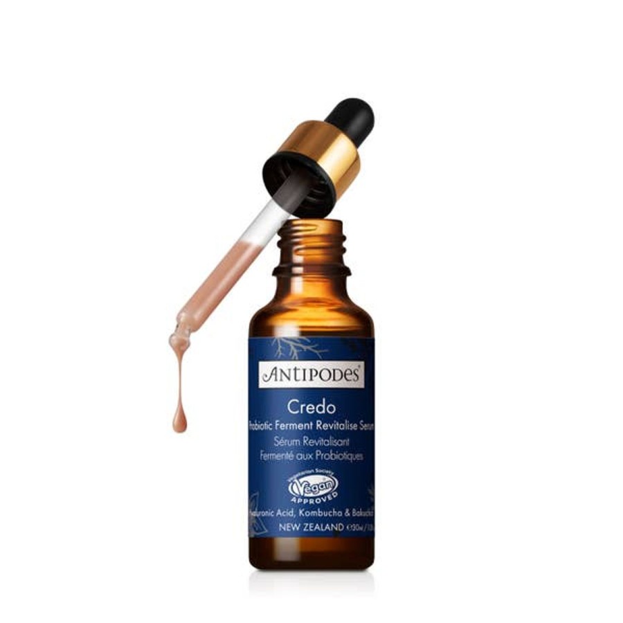 Skincare Antipodes | Antipodes Credo Probiotic Ferment Revitalise Serum 30Ml