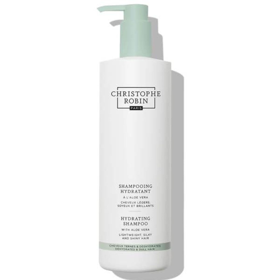 Haircare Christophe Robin | Christophe Robin Hydrating Shampoo With Aloe Vera 500Ml