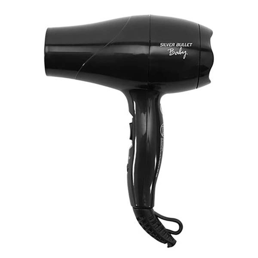 Haircare Silver Bullet | Silver Bullet Metallic Baby Dryer - Black