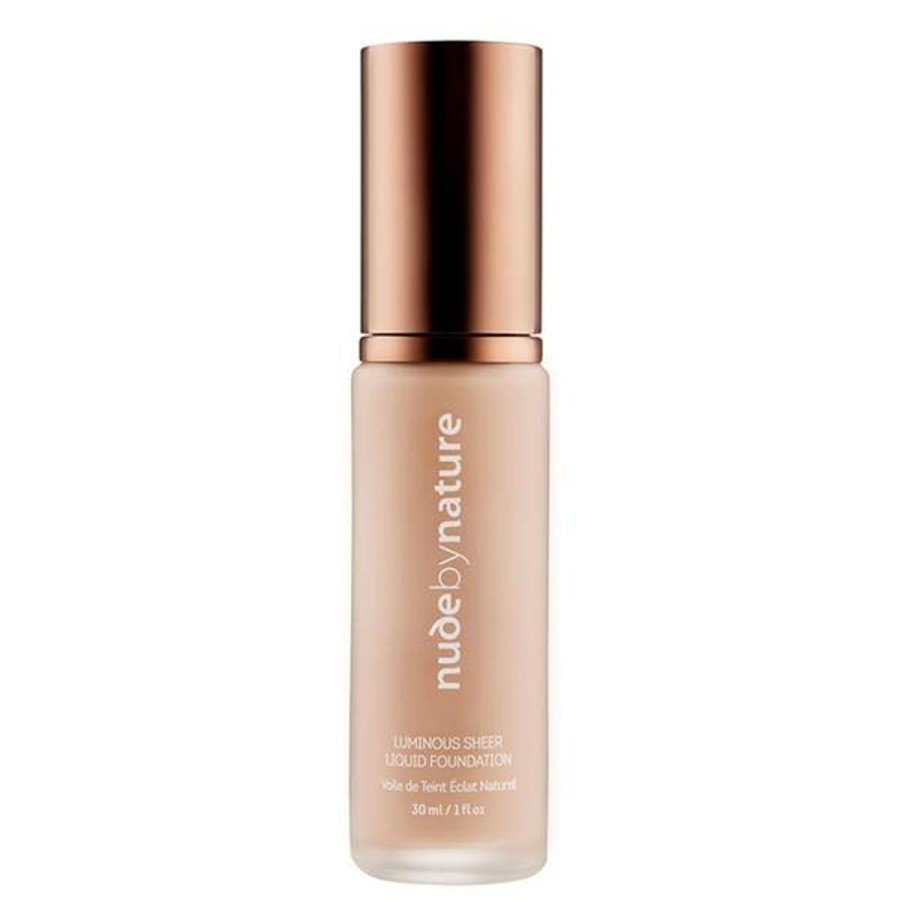 Makeup nude by nature Foundations | Nude By Nature Luminous Sheer Liquid Foundation 30Ml