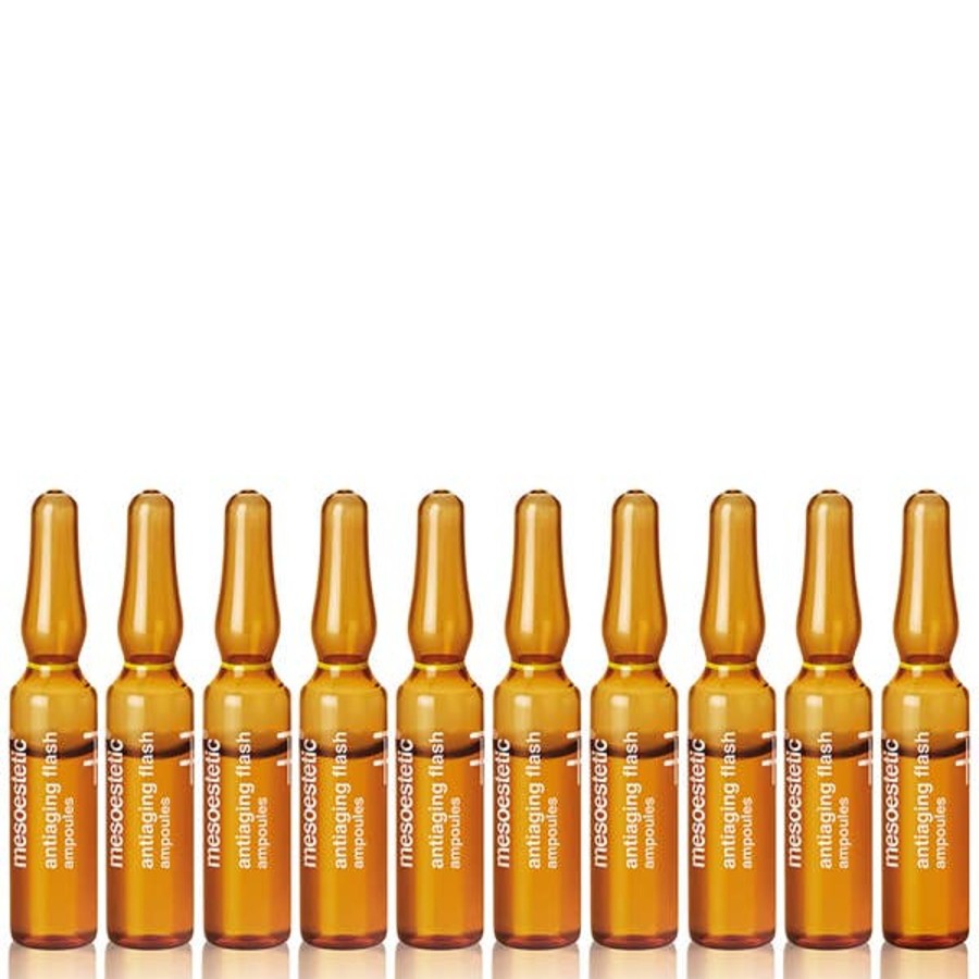 Men Mesoestetic Serums | Mesoestetic Anti-Aging Flash Ampoules Anti-Aging Solution