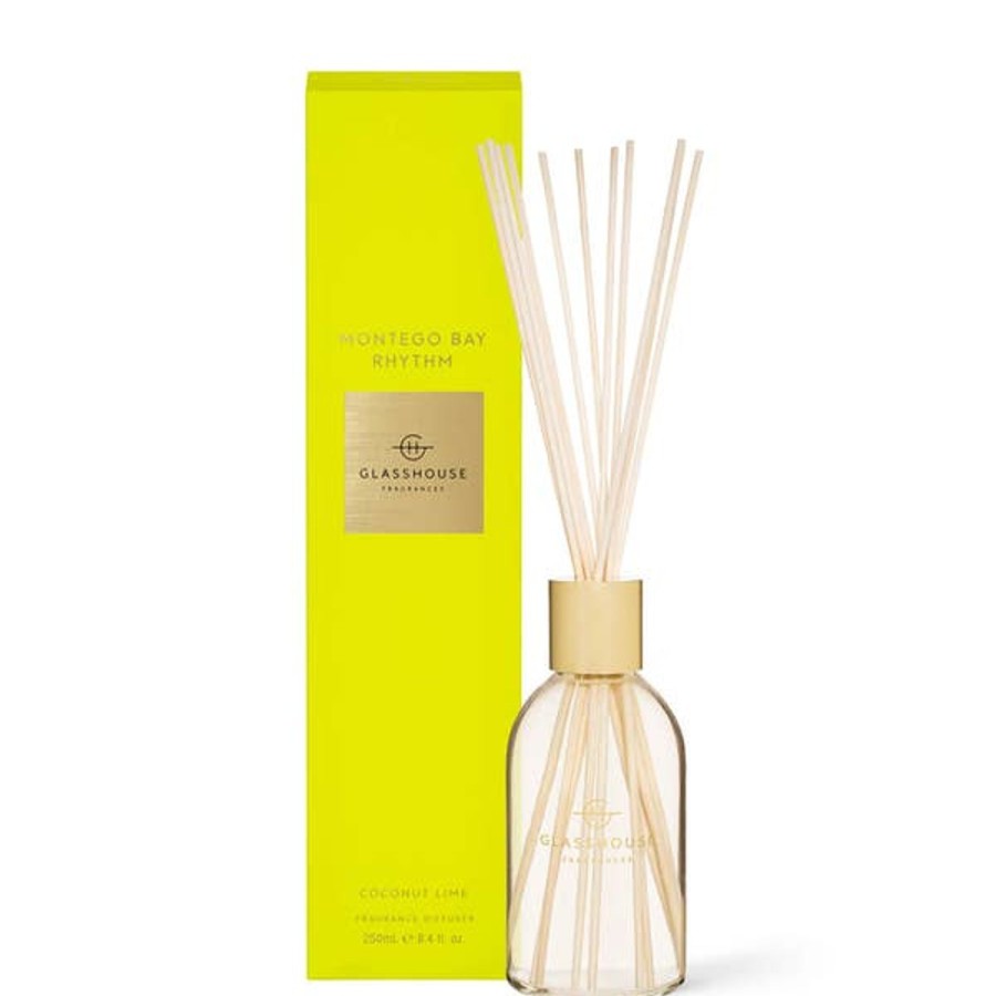 Fragrance Glasshouse Fragrances Diffusers & Oils | Glasshouse Fragrances Montego Bay Rhythm Diffuser 250Ml