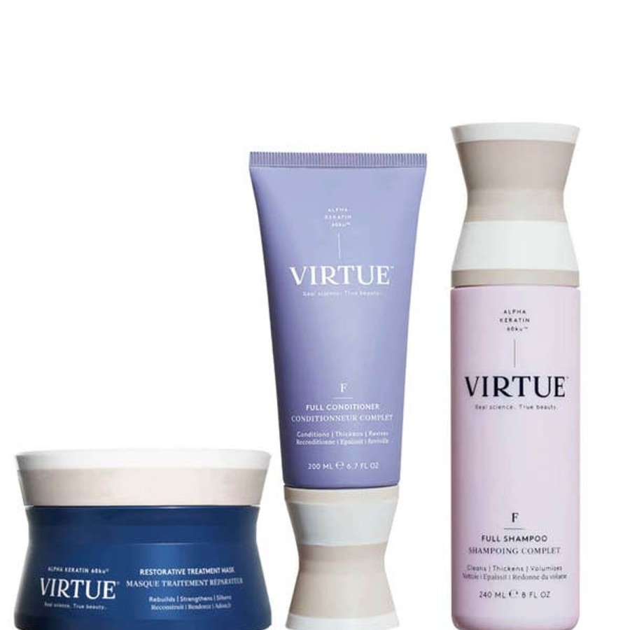 Haircare VIRTUE | Virtue Full Restorative Treatment Set (Worth $223.00)