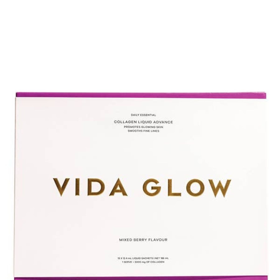 Men Vida Glow Supplements | Vida Glow Collagen Liquid Advance 186Ml