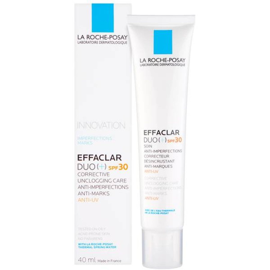 Spf & Tan La Roche-Posay | La Roche-Posay Effaclar Duo+ Spf30 With Niacinamide 40Ml